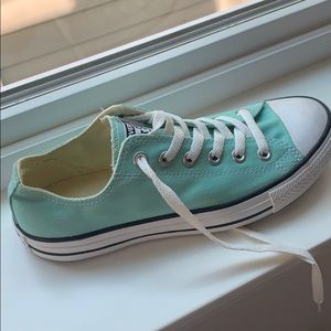 Tiffany Blue Converse All-Stars (NWOB)